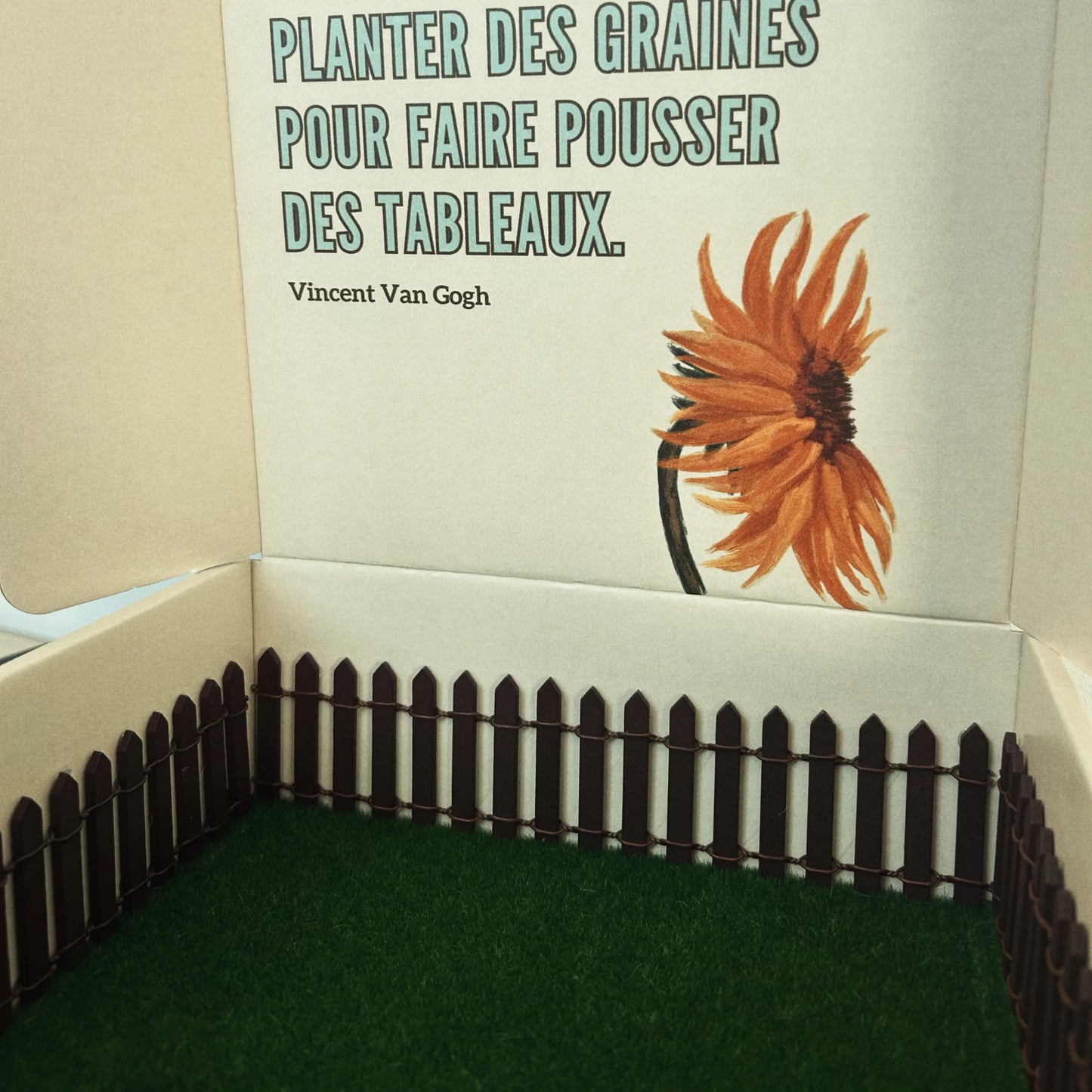 La boîte Van Gogh Les papilles au musée