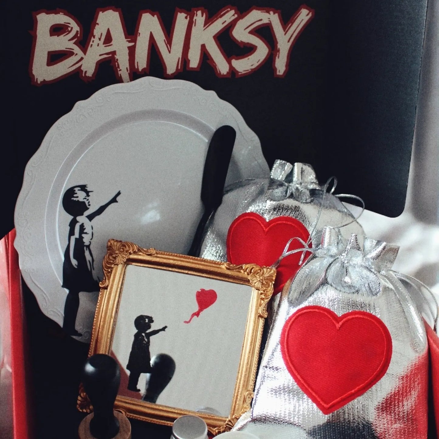 La boîte Banksy Les papilles au musée